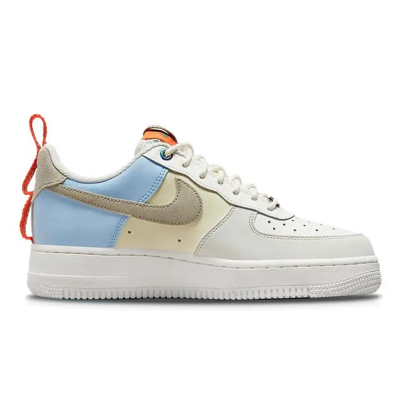 Nike-Air Force 1 Skateboarding Shoes para as Mulheres, Sapatilhas das Mulheres, DX6042-111