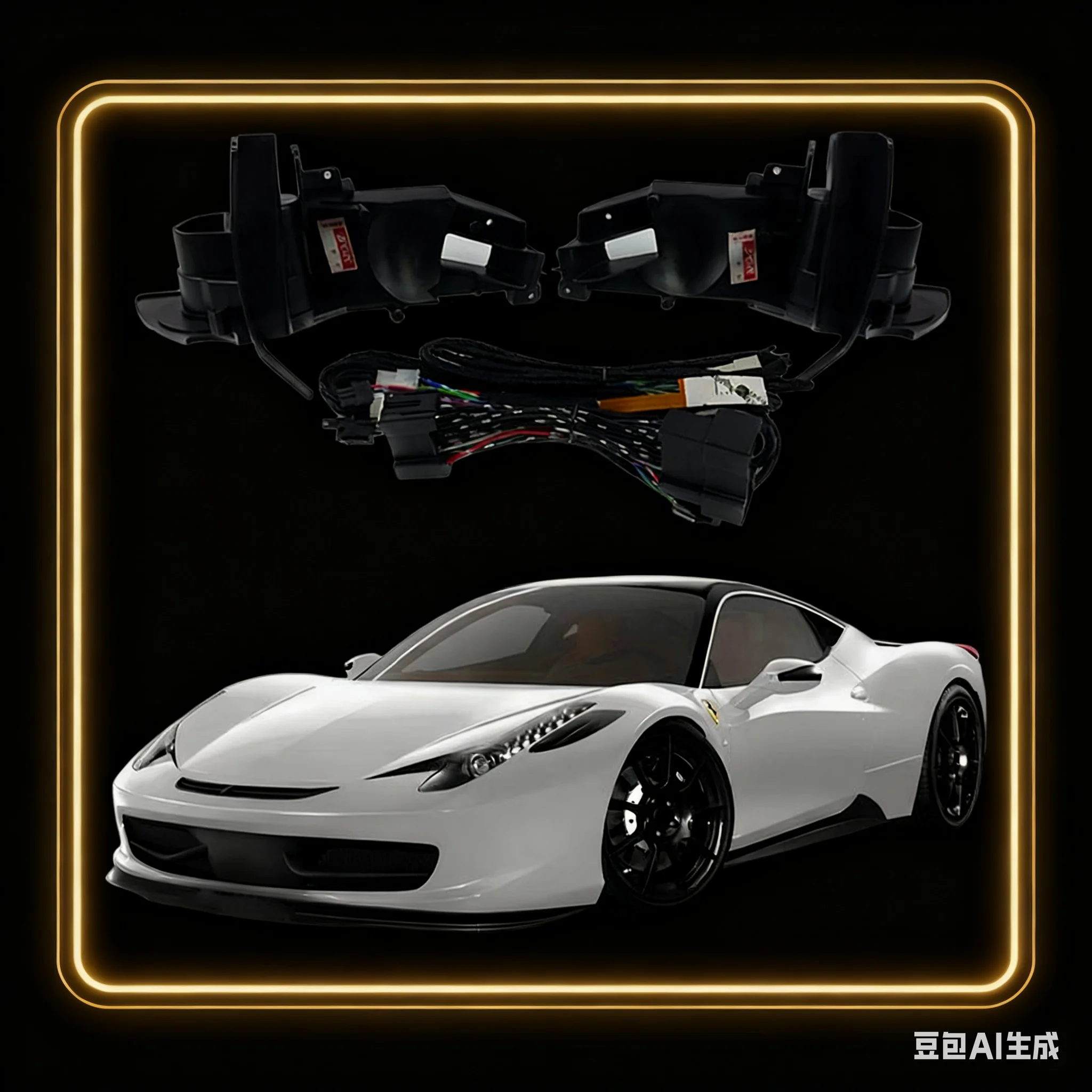 For Katie Monster 2009 z1 Auto Intelligent Automatic Car Electric Rearview Side Mirror Folding System Kit Module