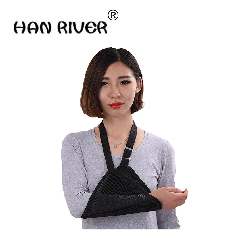 

HANRIVER Forearm straps breathable arm wrist fractures fixed with fixed gear protect dislocated shoulder joint dislocation