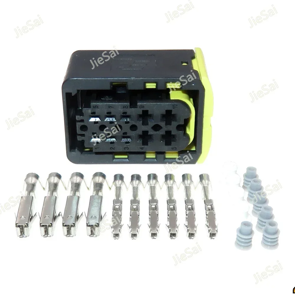 10 Pin Sealed Connector 1.5 3.5 Series Automotive Waterproof Socket Auto Electric Wire Plug 1-1564514-1