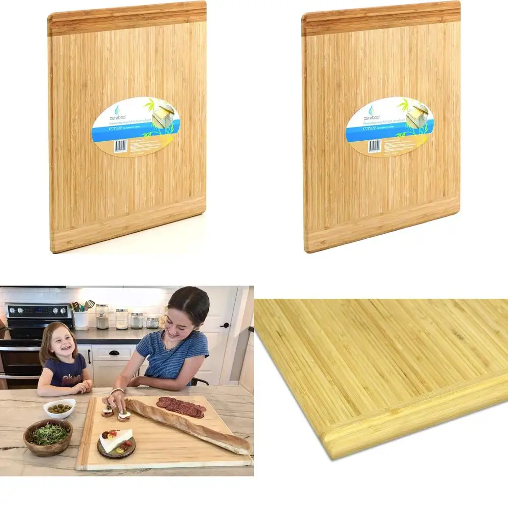 

Bamboo Pull-Out Cutting Board, Multiple Sizes, Fits Most Stand Slots, 17.75W x 20D x 3/4H
