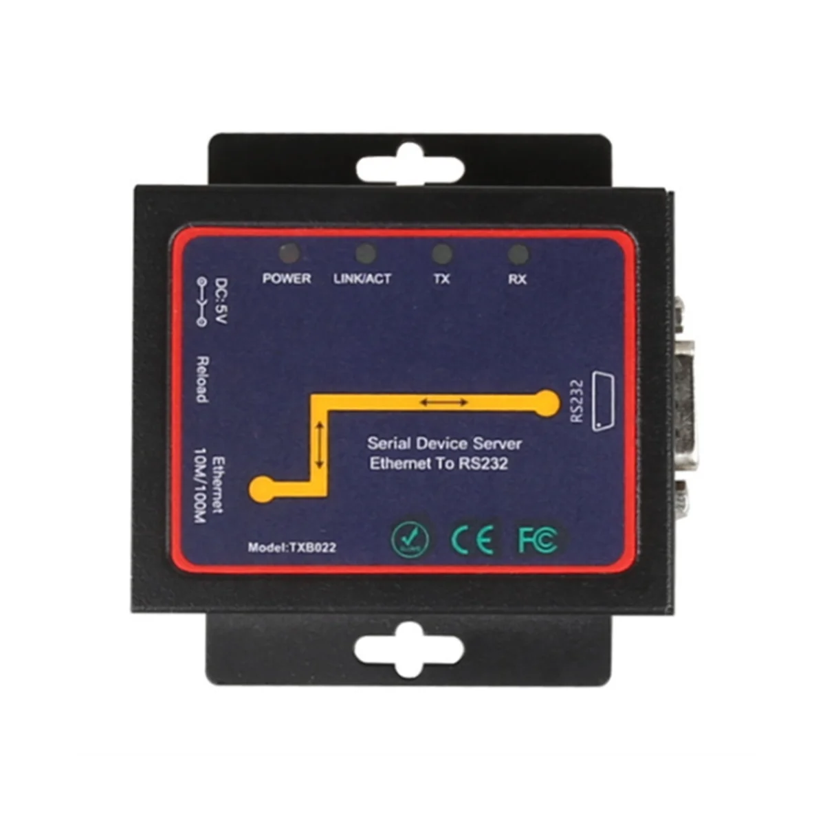 Устройство для преобразования сервера TCP/RTU/UDP RJ45 в RS232 + RS485