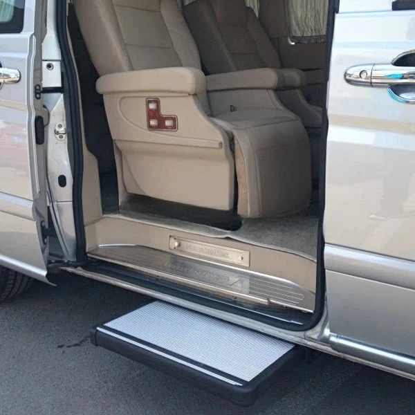 Aluminium Electric Motorhome RV Sliding Steps DIY Overland Road Camping Recreational Vehicle Pick-up Vans Trailers Manual