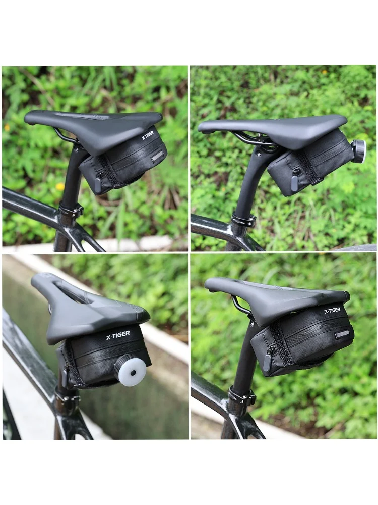 AliExpress X-TIGER Bicycle Saddle Bag 0.7L Mini Portable Tail Bag MTB Mountain Road Bike Tool kit Repair Bag