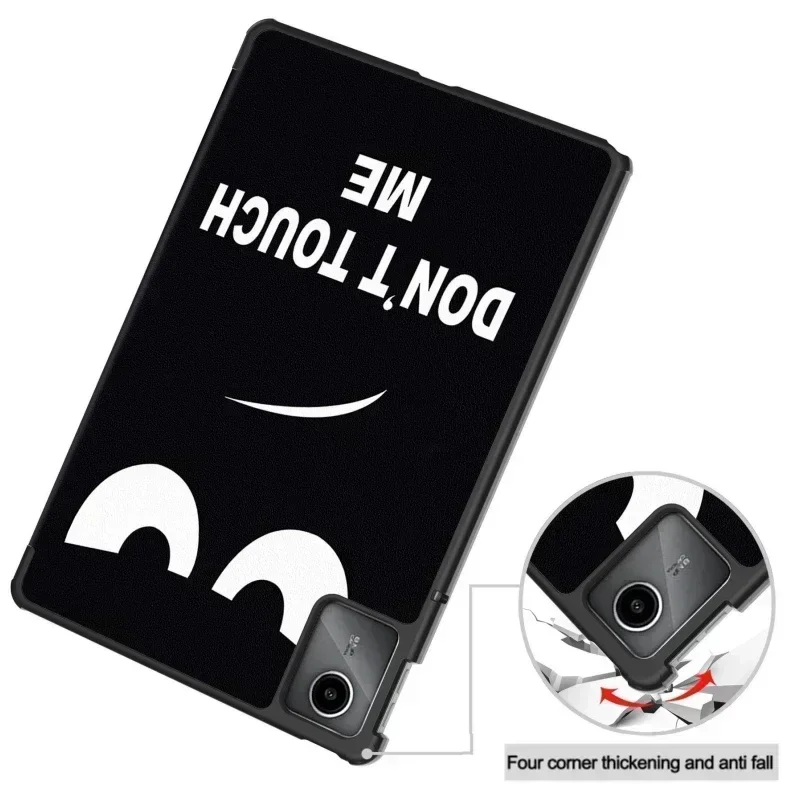 Capa de couro PU Tri-Folding para Lenovo Tab, Tablet Case, 11 ", M11, Xiaoxin Pad 2024, TB330FU, TB331FC, 2024