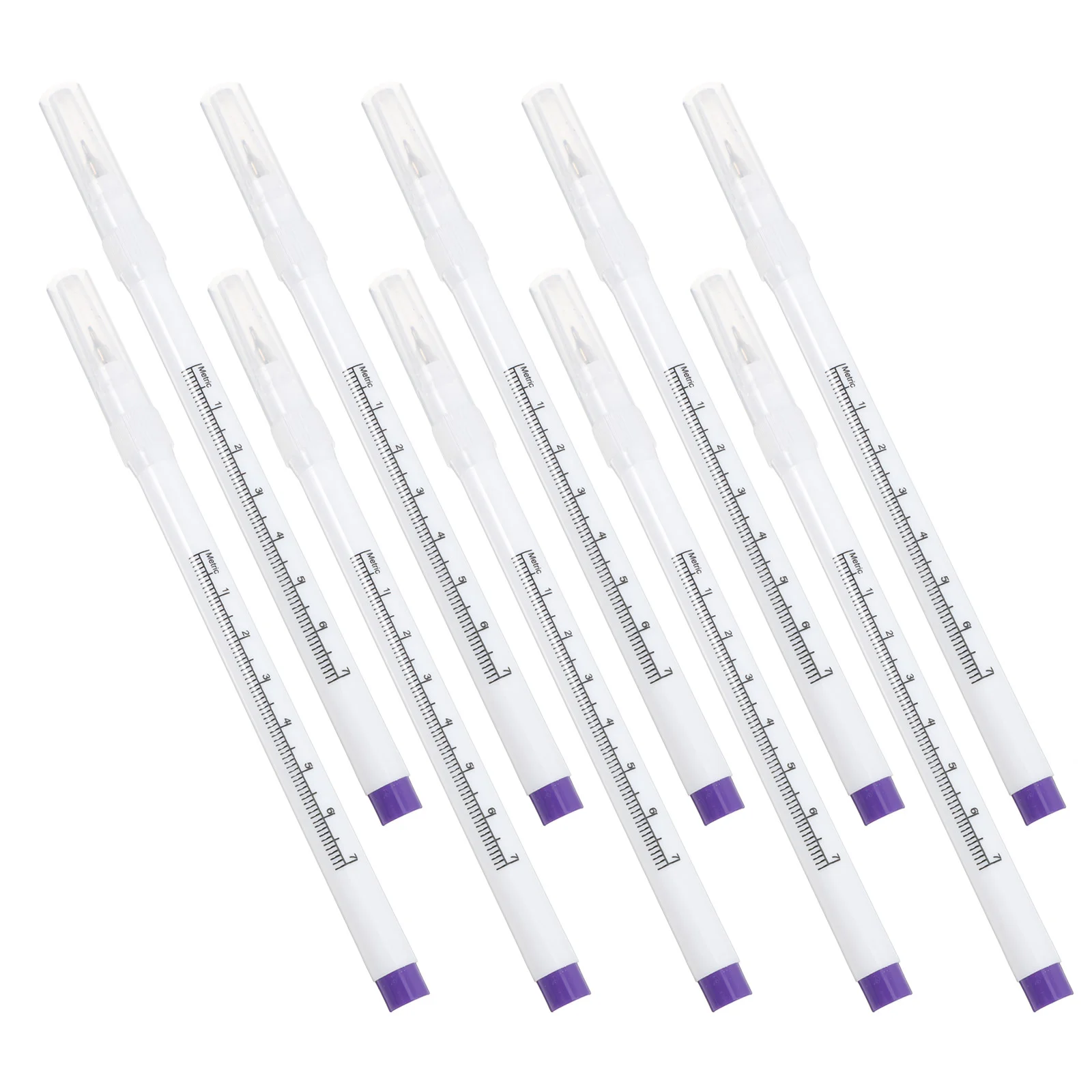 10 Uds marcadores de tatuaje pluma de piel rotuladores posicionamiento tinta al óleo pintura lápiz punta fina todos