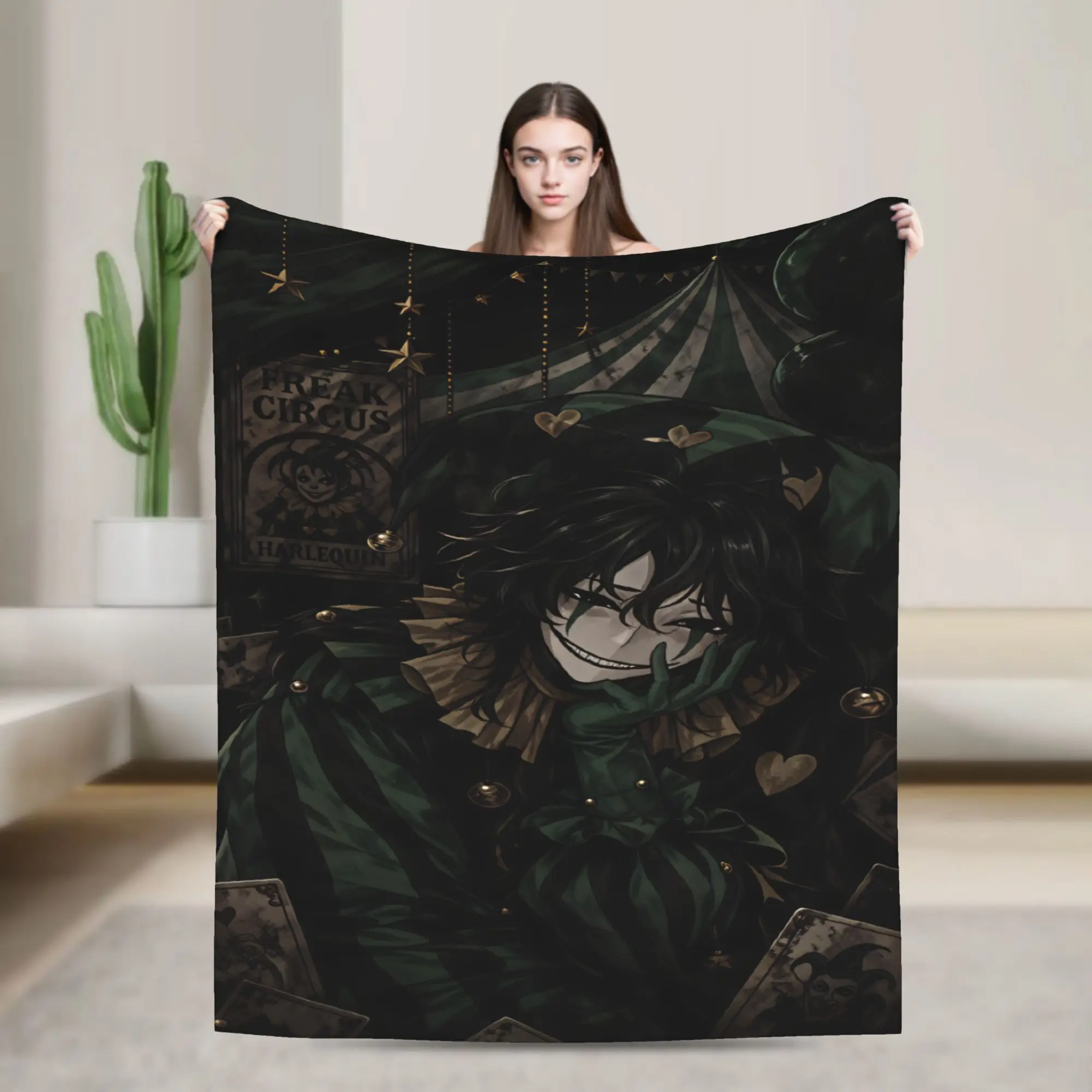 The Freak Circus  Blanket Quality Super Soft  Bedding Throws Winter Kids Couch Bed Funny Bedspread