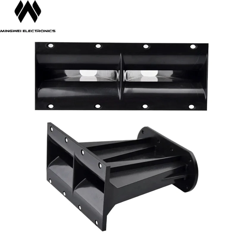 MW Audio  Line Array Speaker Horn for 10 Inch ,Size 280L*120W*185H, Throat:1inch