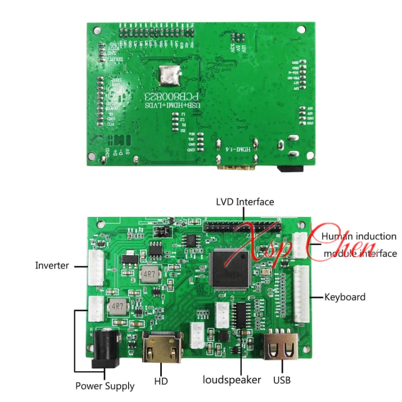 Free shipping 10.1 inch 11.6 inch 13.3 inch 1280*800 photo frame advertising machine loop playback display U disk driver board