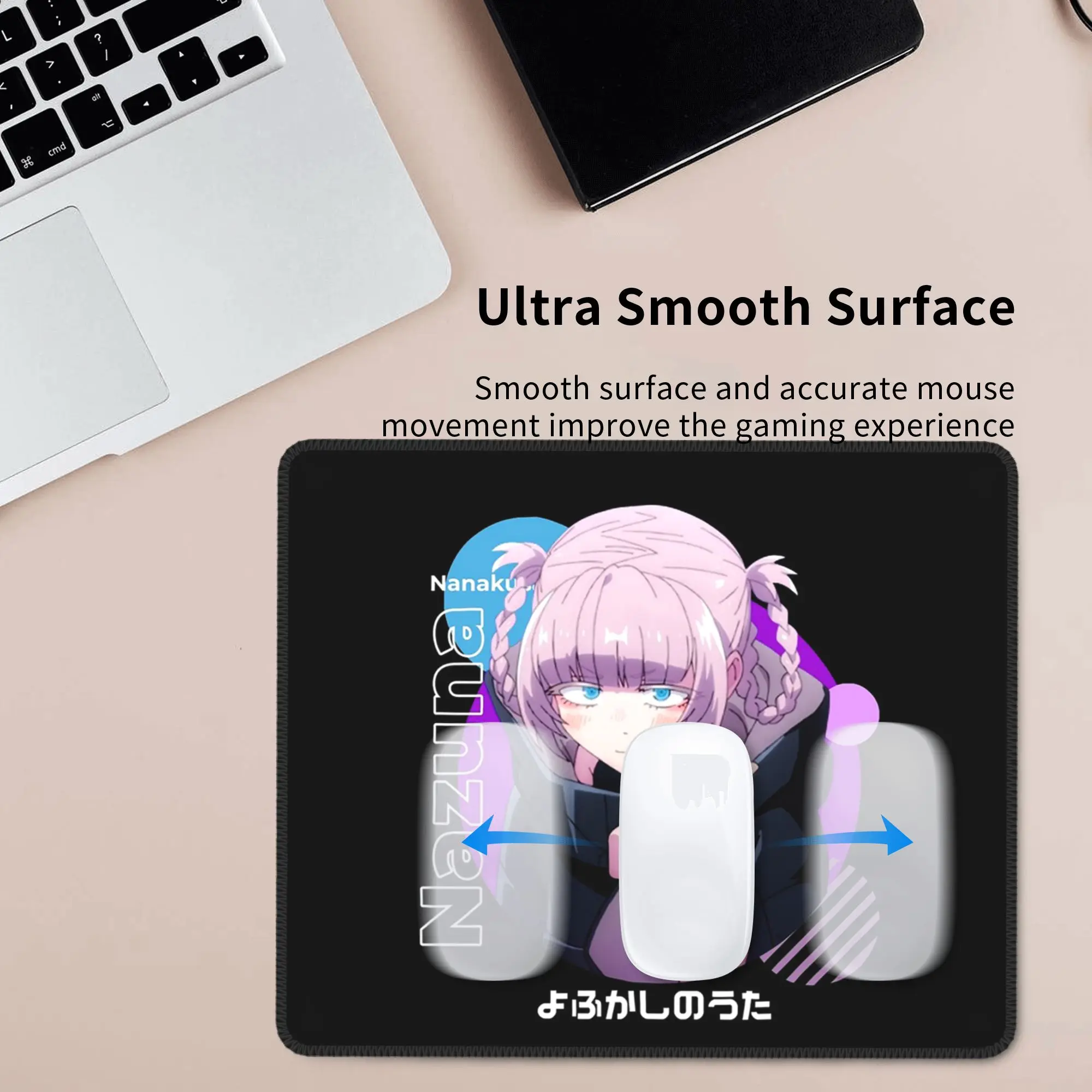 Call Of The Night Nazuna Anko Kou Anime Mouse Pad Computer Keyboard Mouse Mat Gamer PC Laptop Desk Mat Office Table Mats