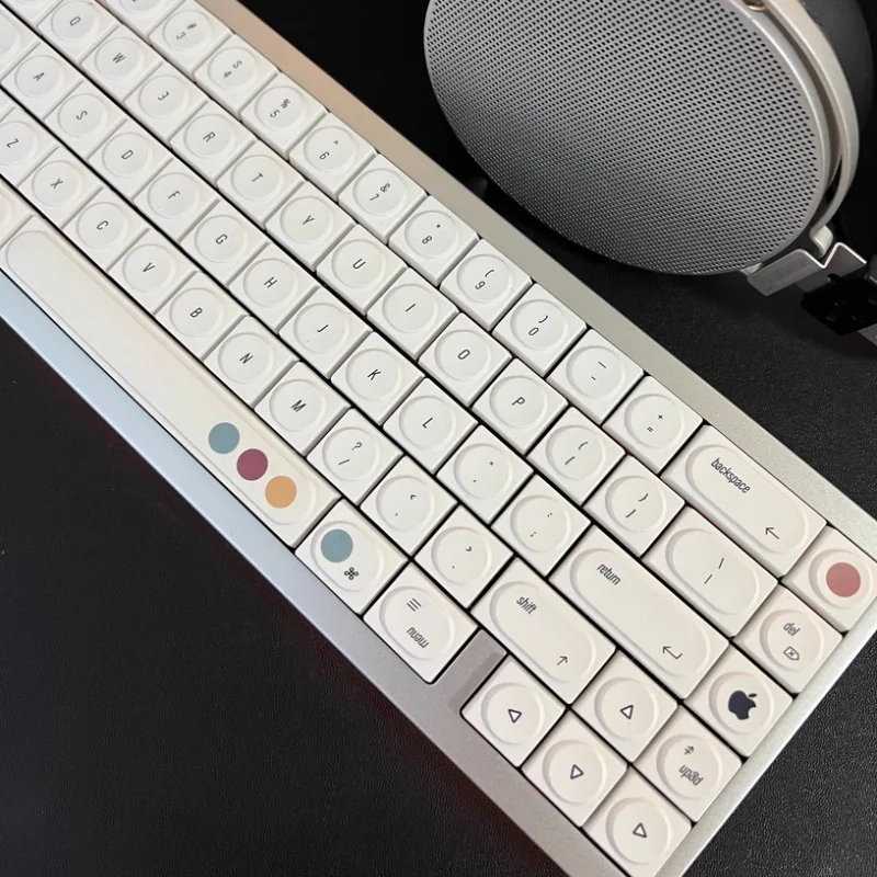 Building Block Keycaps PBT Material Sublimation Complete Set of Low Shaft Keycaps Dot Reuters Style Keycap Korean Keycaps