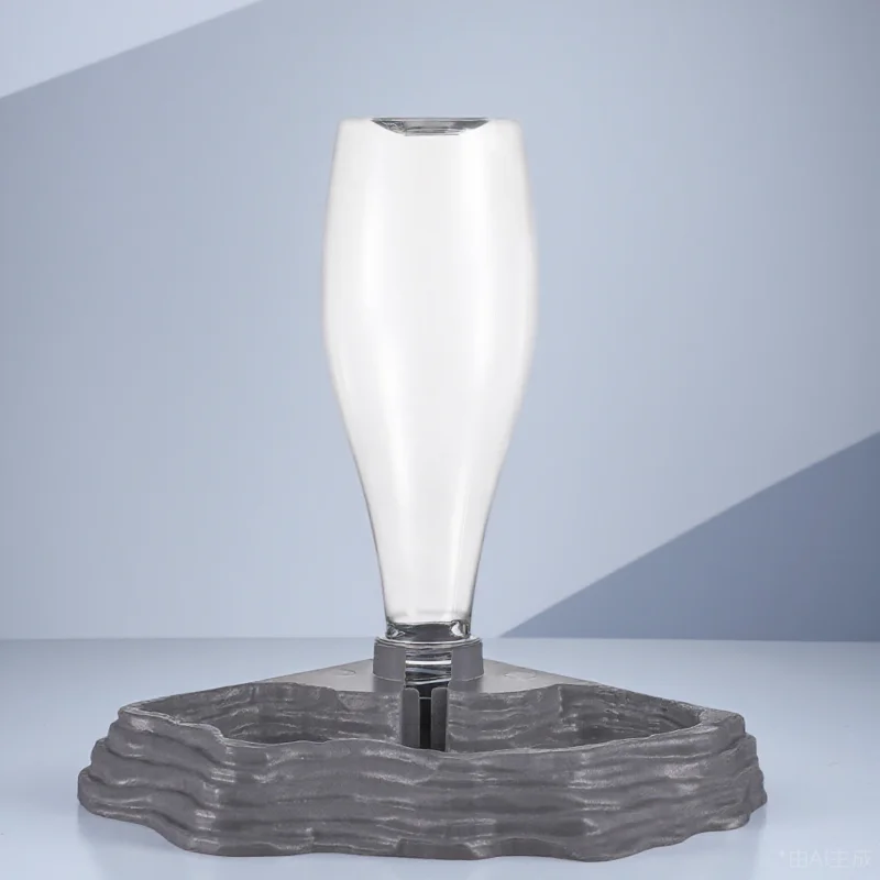 

Automatic Reptile Water Feeder Bowl For Lizards Geckos Turtles Stable Base Multi Layer Design Pet Drinking Tool Tortoise Waterer