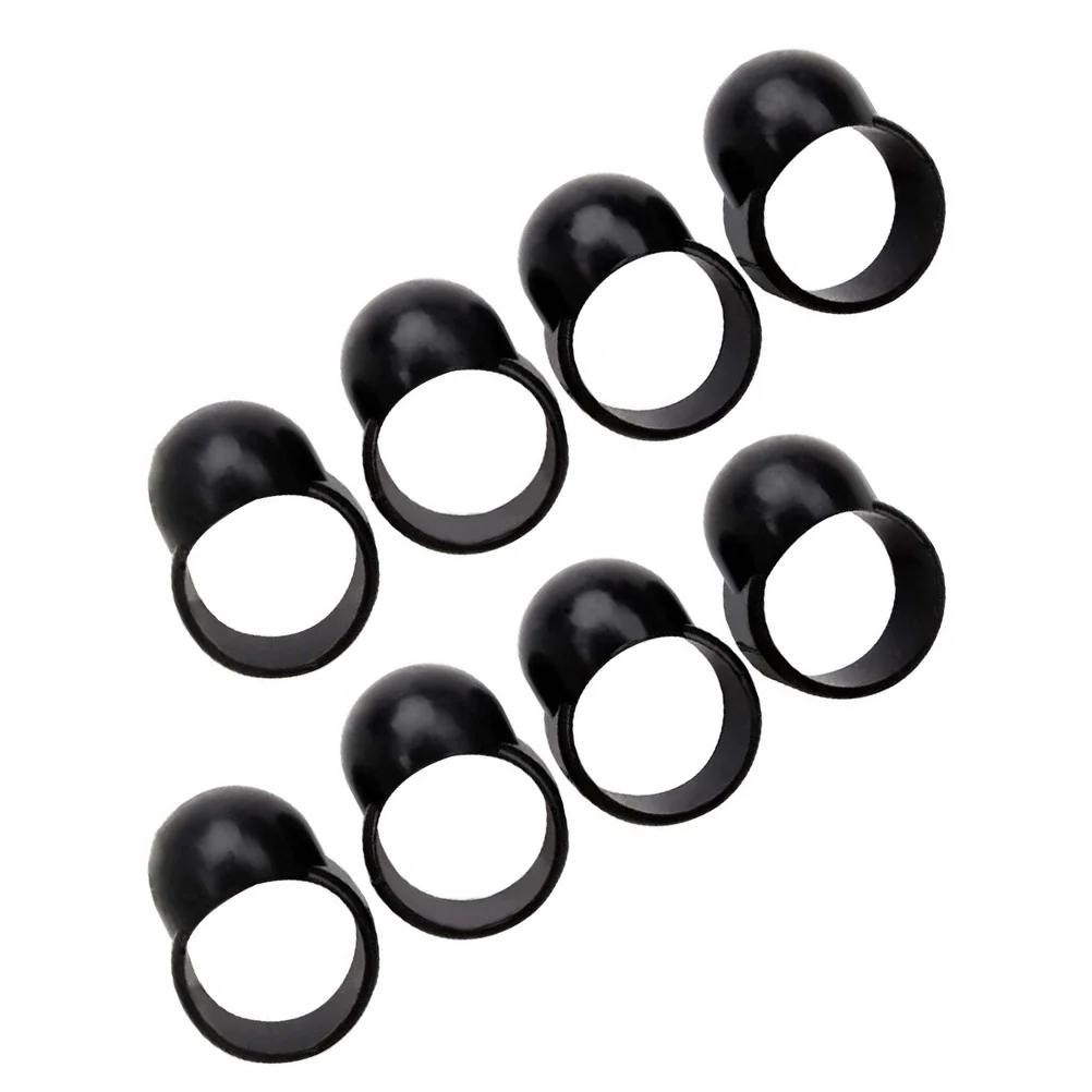 

8pcs Anti-slip Soft Silicone Finger Covers for Percussion Instruments Handpan Picks Tongue Drum Accessories Reusable
