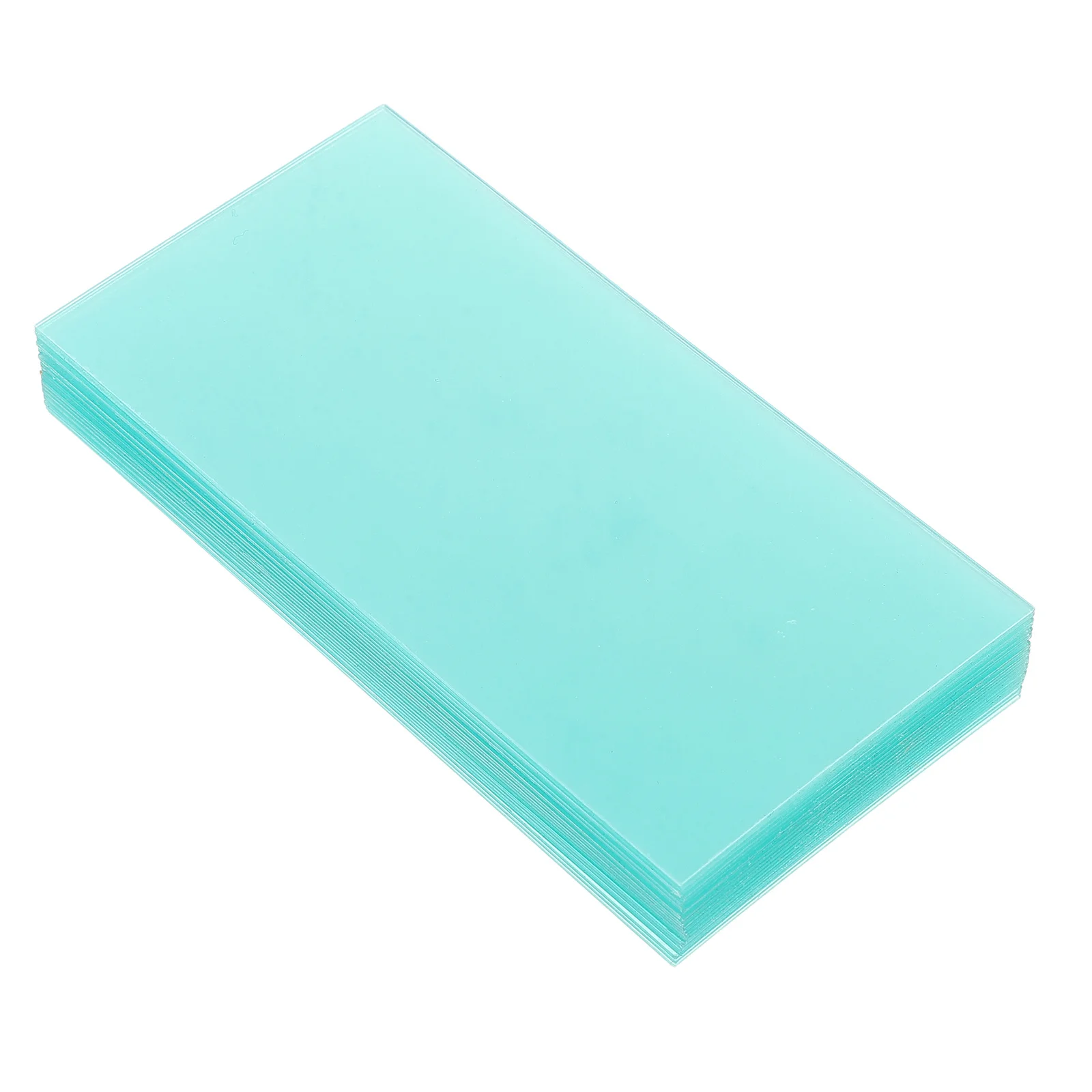 

100Pcs Auto Darkening Welding Lens Replacement for Solar Powered Clear Transparent Protective Cover Lens for Arc Welding