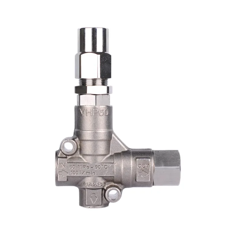 

VHP60 high pressure plunger pump regulating valve 60Mpa ultra-high cleaner accessories reducing