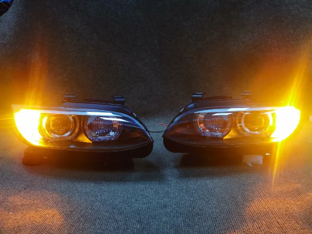 Modification and Upgrade for BMW 3 Series Modified Angel Eye Headlight Assembly E92 E93