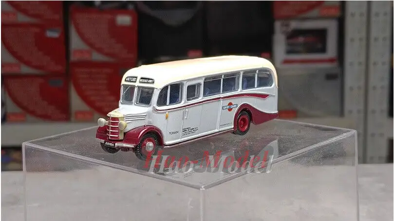 1/76 For EFE Bedford OB 1949 Bus Model Alloy Diecast Kids Toys Boys Birthday Gifts Hobby Display Collection Ornaments White