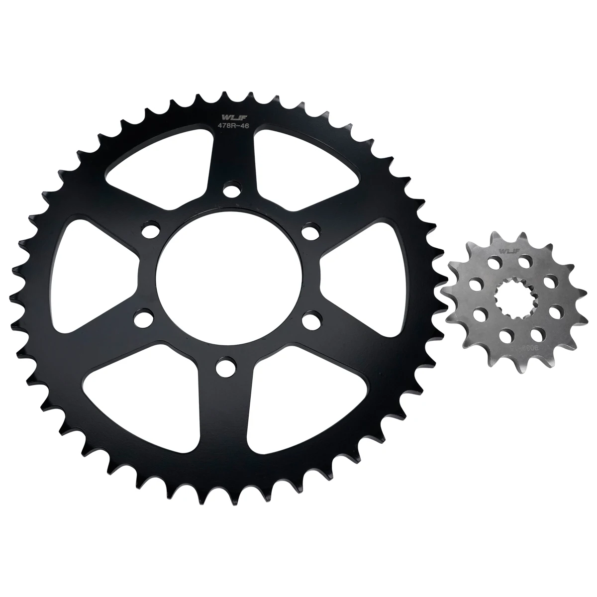 LOPOR 520 15T 46T Front Rear Motorcycle Sprocket For CF Moto Road 650GT (CF650 8F) 650NK (CF650-7F) 700CF-X (CL700-2) 2021-2023