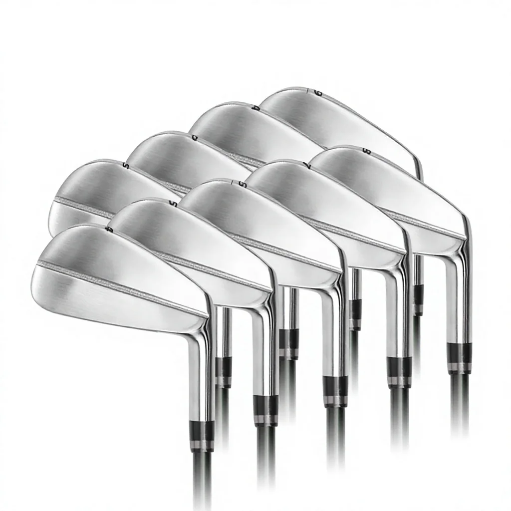Custom-made Titanium Alloy Iron Golf Club Blade-Style Clubhead Model JSB-203 In Sizes 4/5/6/7/8/9/P/S