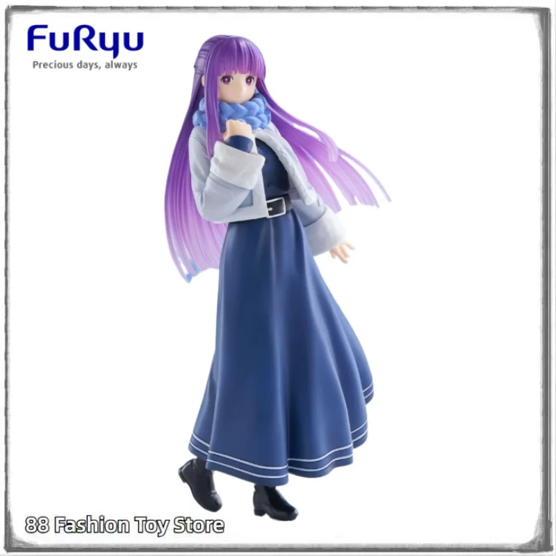 

В наличии оригинальные аниме-фигурки FuRyu Funeral Freelen Trio-Try-iT Fern, игрушки, подарочные украшения