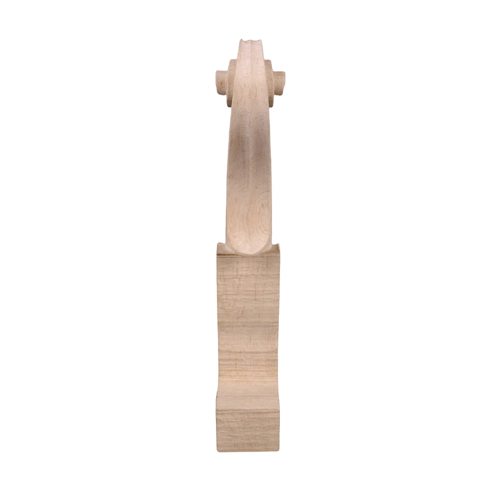 New Violin Neck 4 String 4/4 Size Natural Maple Hand carved Replacement Violin parts