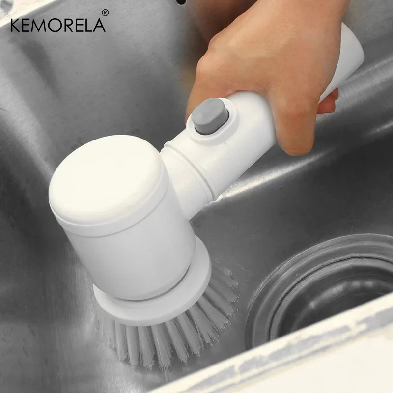 Multi-Functional Electric Cleaning Brush For Kitchen And Bathroom - Wireless Handheld Power Scrubber For Dishes, Pots, And Pans