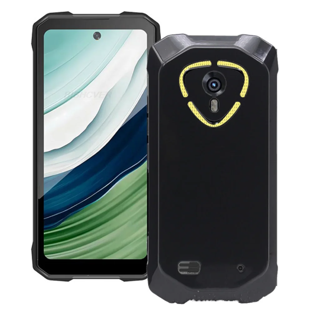 Weiche schwarze Silikonhülle für Cubot KingKong Mini 4 4,7 Zoll, TPU-Stoßfängerhülle für Cubot KingKongMini4 Mini4, Rückseite der Telefonabdeckung – Detail 3