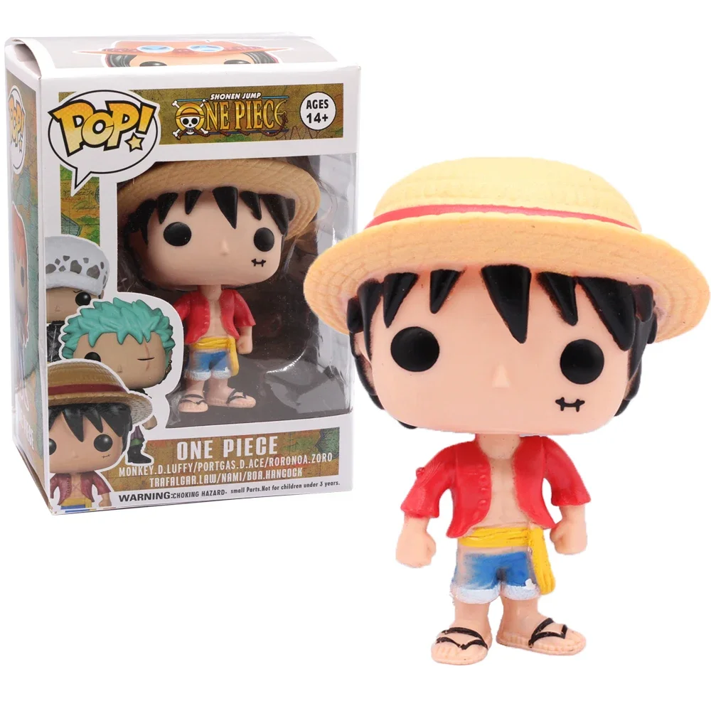 FUNKO POP One Piece Figure Luffy chopper AISI Luo luffytaro Action Figure Collection Model Toys Brinquedos For Christmas Gift