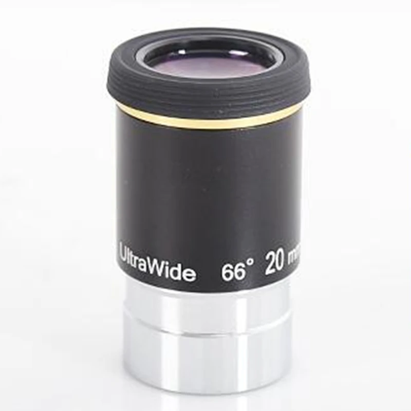 Angeleyes Oculare ultra grandangolare da 66 gradi 1,25 pollici UW6mm UW9mm UW15mm UW20mm Accessorio per telescopio astronomico planetario