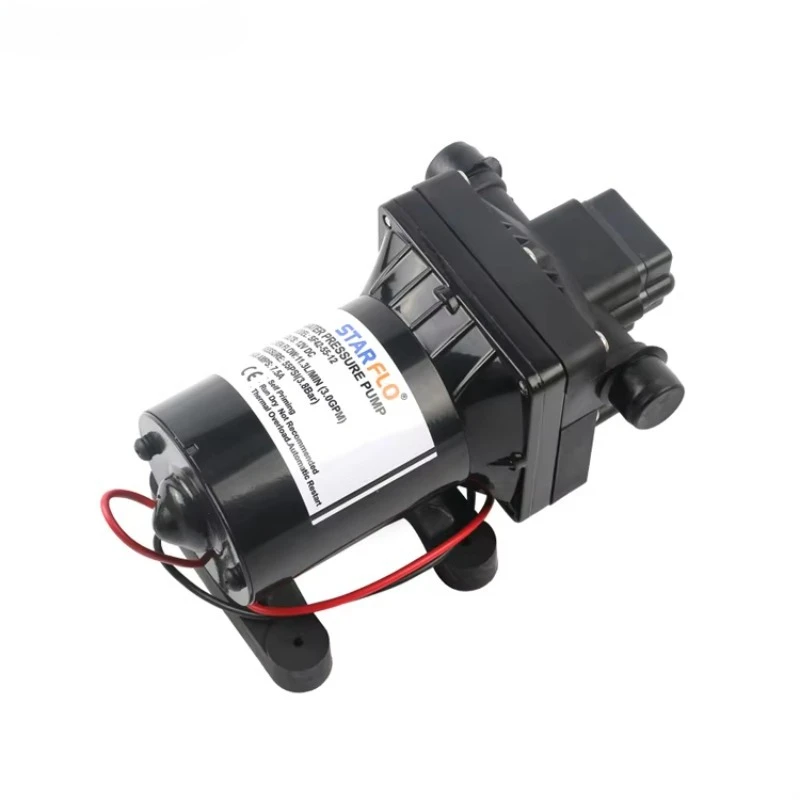 STLL Water Pump 12v Self Priming Automatic Pressure Switch Marine Mini Dc Diaphragm Pump for Saltwater