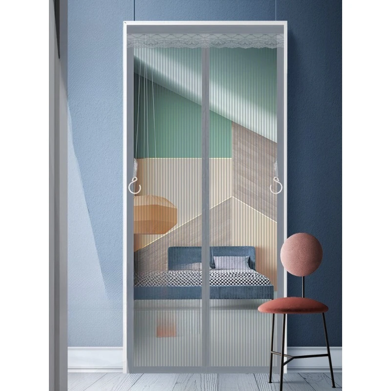 

summer screen door screen window net, high-grade magnetic mosquito net, self-priming and non-punching Velcro