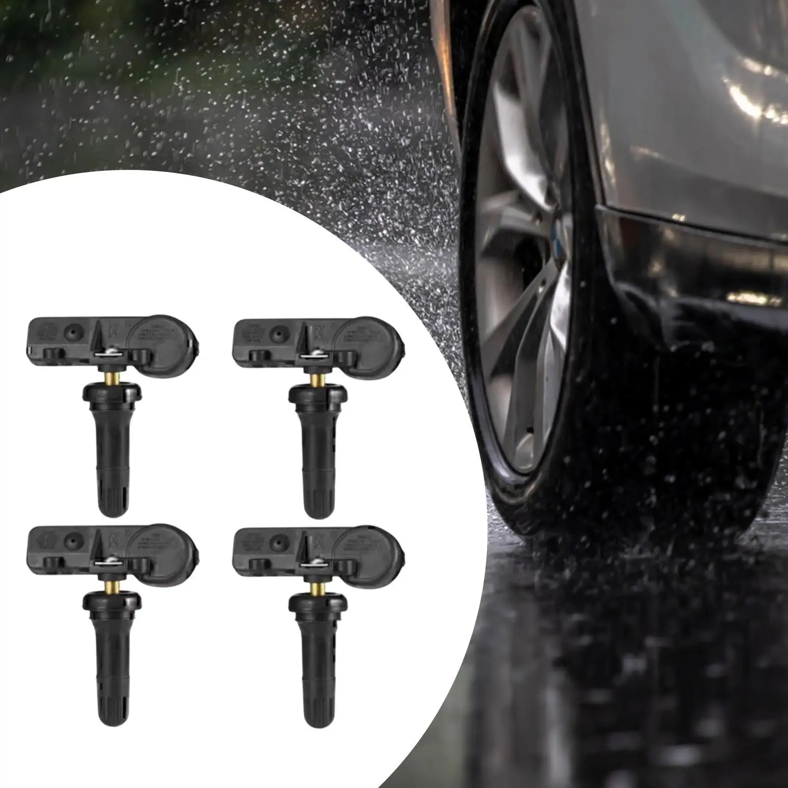 

4 датчика давления в шинах, простая установка, заменяет для 5142340 АА, 56029465 Абх, 56029465 AC, 56029479 АА, 56029479 Абх, 56053036 АА