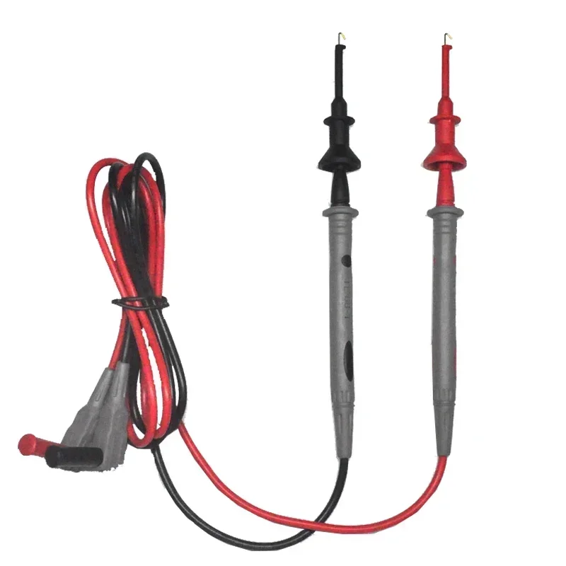 Multimeter Probe Hook 4mm Threaded Socket Smd Ic Clamp Spring Damage Test Gilding Suitable for Test Lead 2mm/4mm/M4 Interface image 4