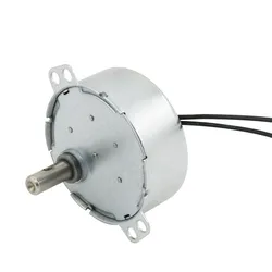 Motor de CA síncrono de imán permanente, 49ktyz, 220V, no direccional, 4W, 50/60Hz, TYC50, cabezal de ventilador eléctrico de baja velocidad, TYC49, CCW/CW