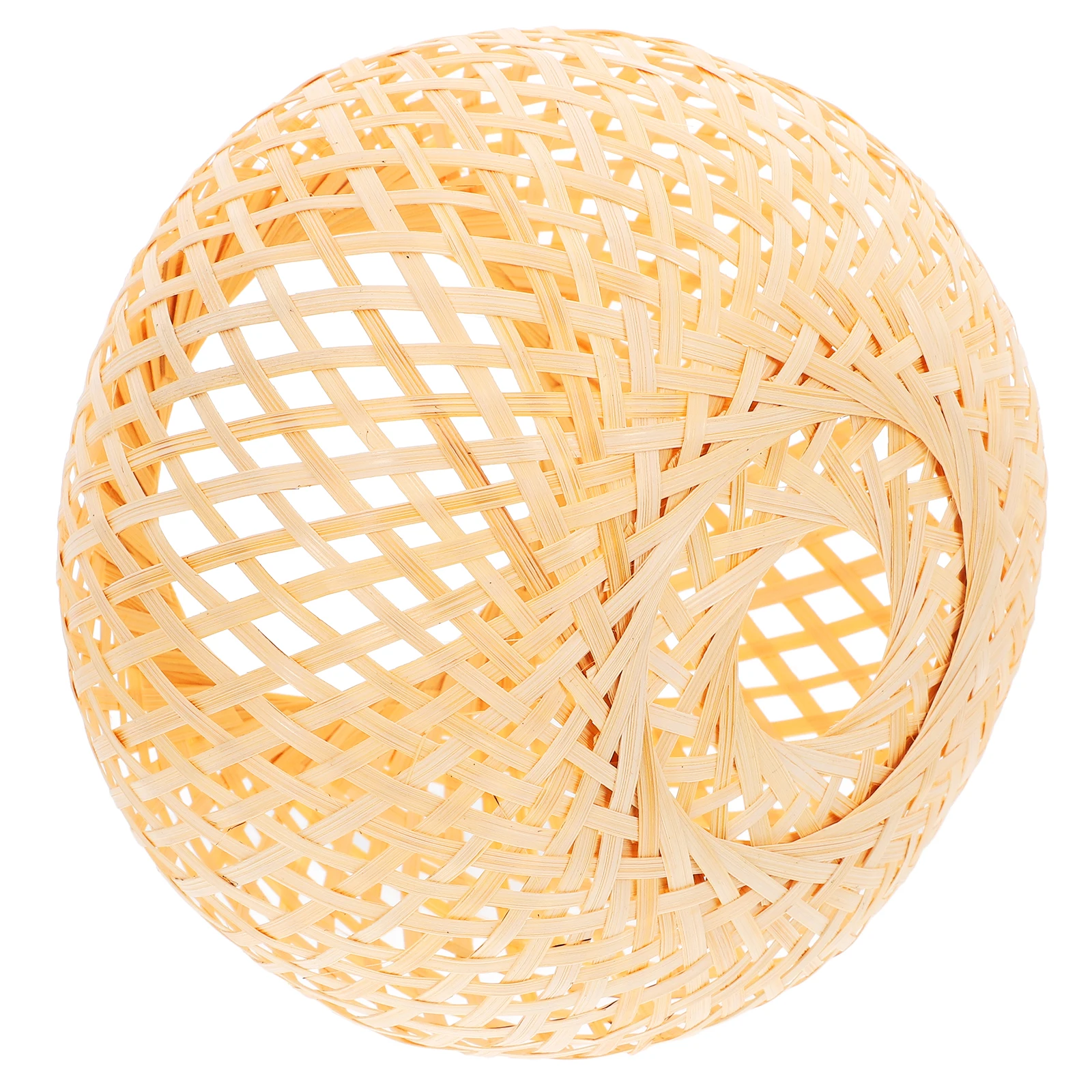 Bamboo Lampshade Woven Rustic Decor Light Cover Hanging Table Lampshades