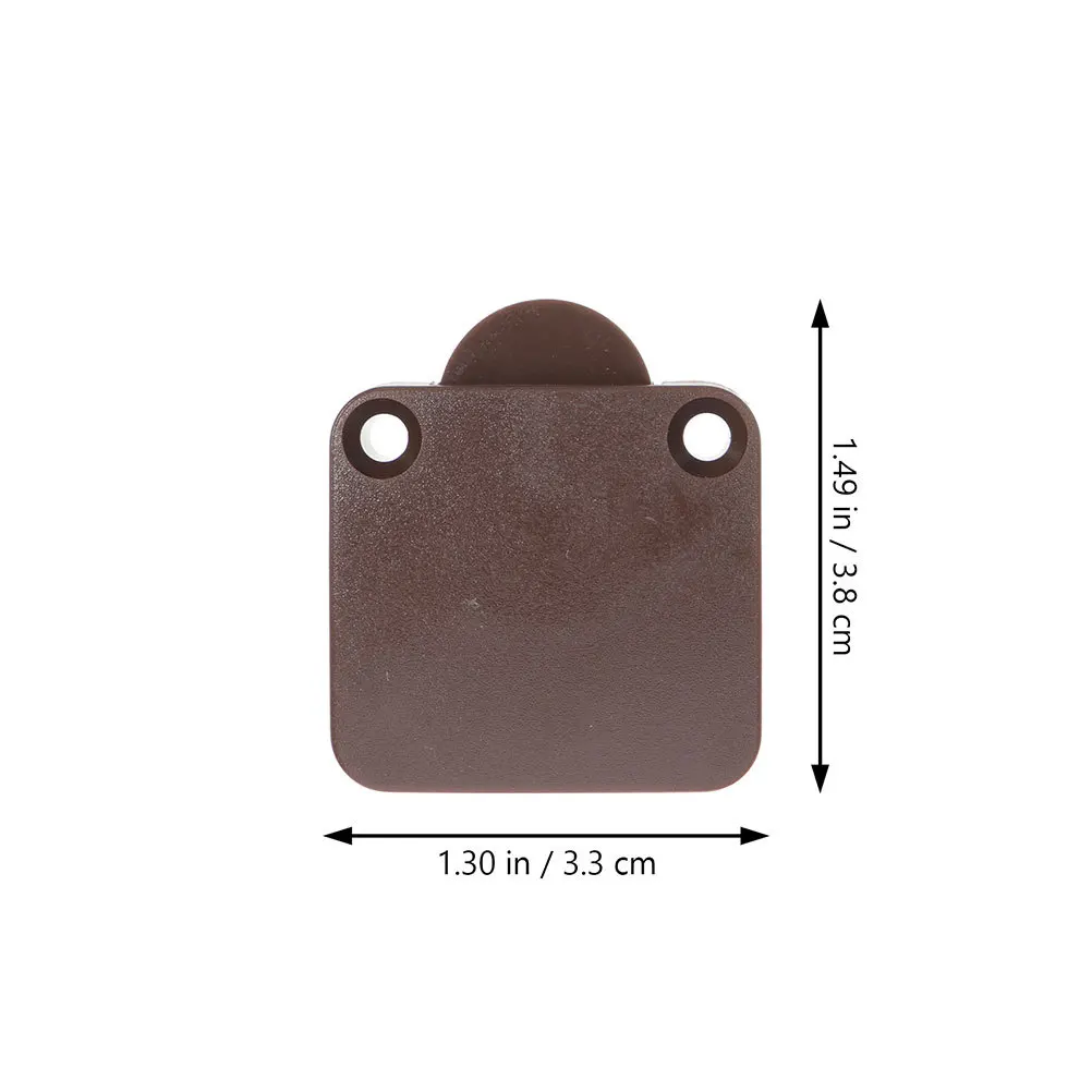 

2Pcs Door Switch Wardrobe Light on Off Solid Copper ABS Material Automatic Closet Drawer Light Control Electrical Switch