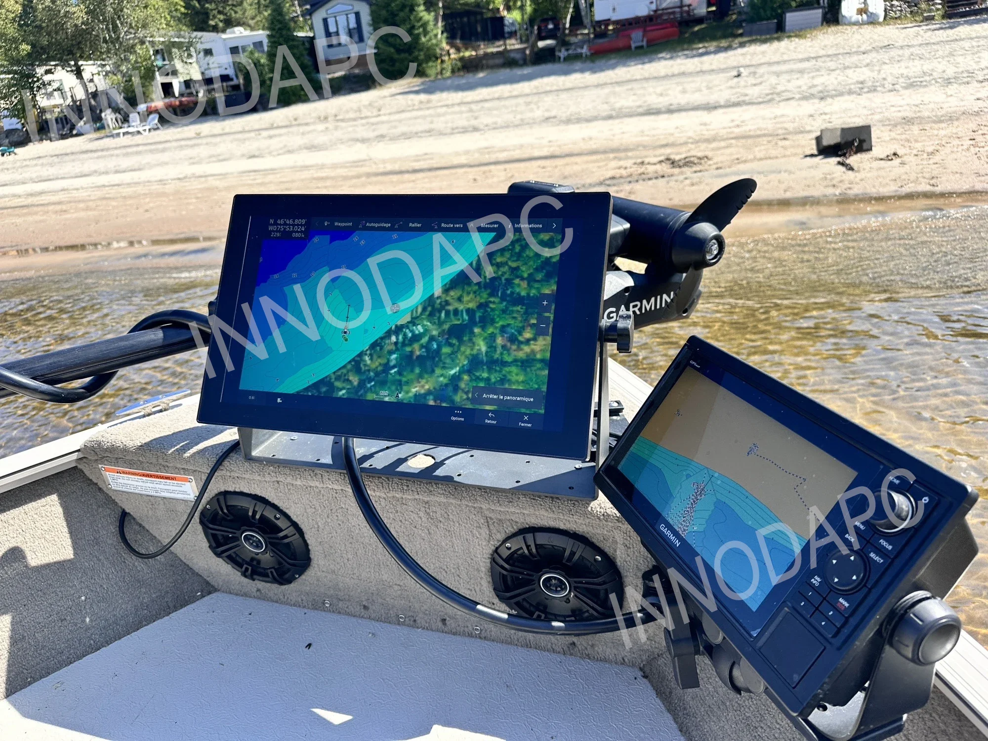 

Промышленный сенсорный экран для морского оборудования, совместимый с Garmin, IP65/IP67, 1000 нит, дисплей для лодок
