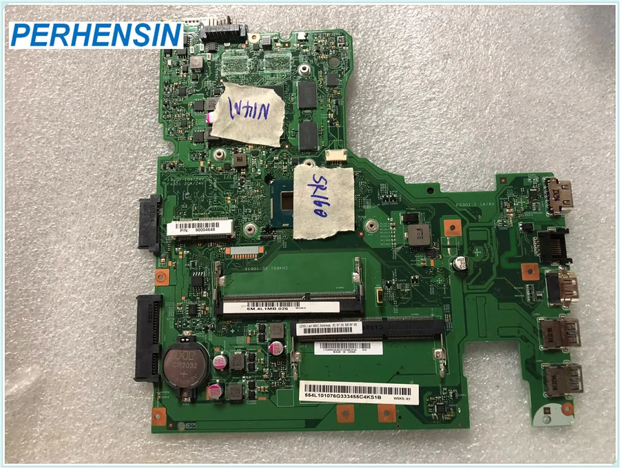 

48.4L106.011 laptop motherboard for lenovo N410 14 inch SR16Q i3-4010U GT 720M HD 4400 Mainboard 100% Perfect Work