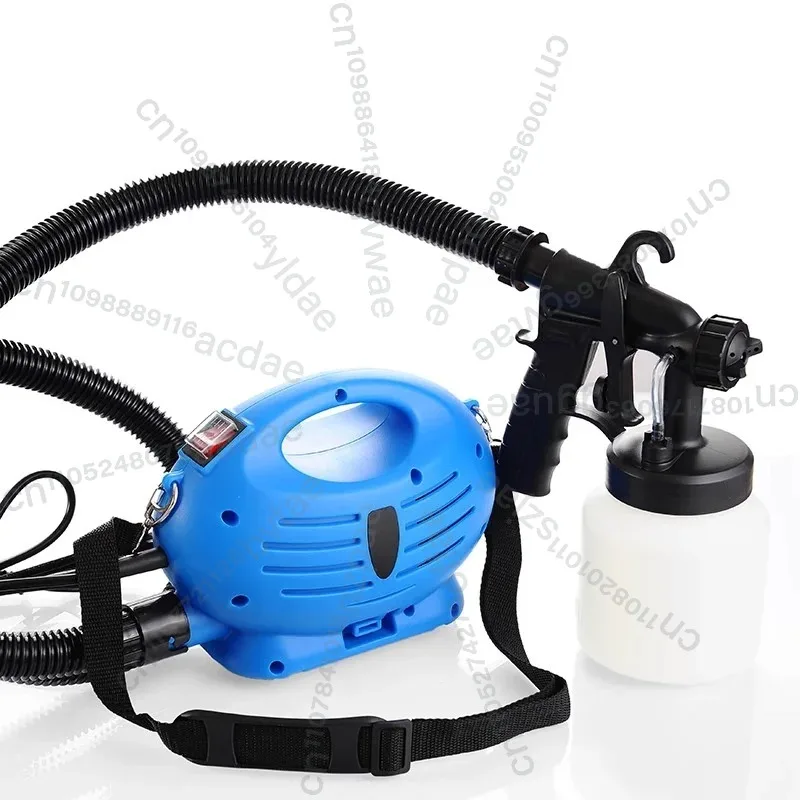 

650W E-lectric Paint Spray Gun with Compressor - Airless Sprayer for Home & Professional Use, 110V/220V Dual Voltage