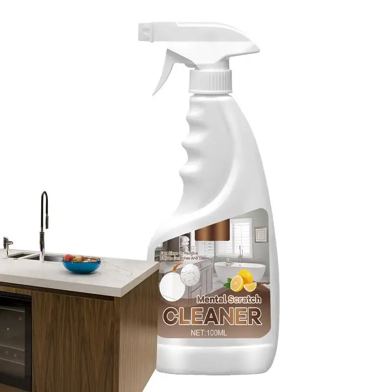 139g Multifunctional Cleaning Spray Scratch Repair Kitchen Cleaner Spray Powerful Lemen Scented Kitchen Cleaner Spray for Home