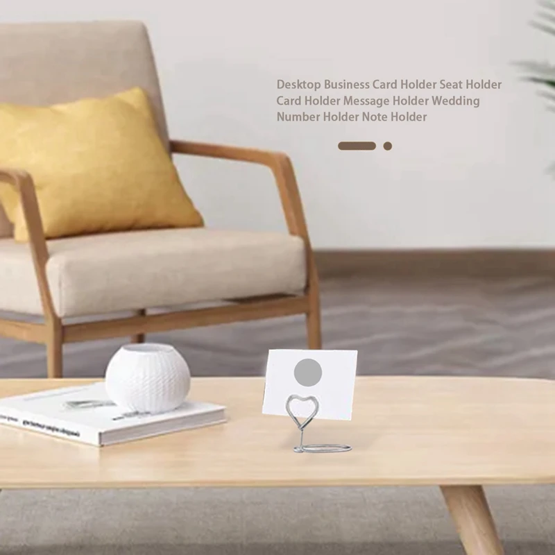 حامل بطاقة مكان الأسلاك ، حامل القائمة ، مقاطع الصور ، الوقوف لحفلات الزفاف ، حفلة عشاء ، 30 قطعة