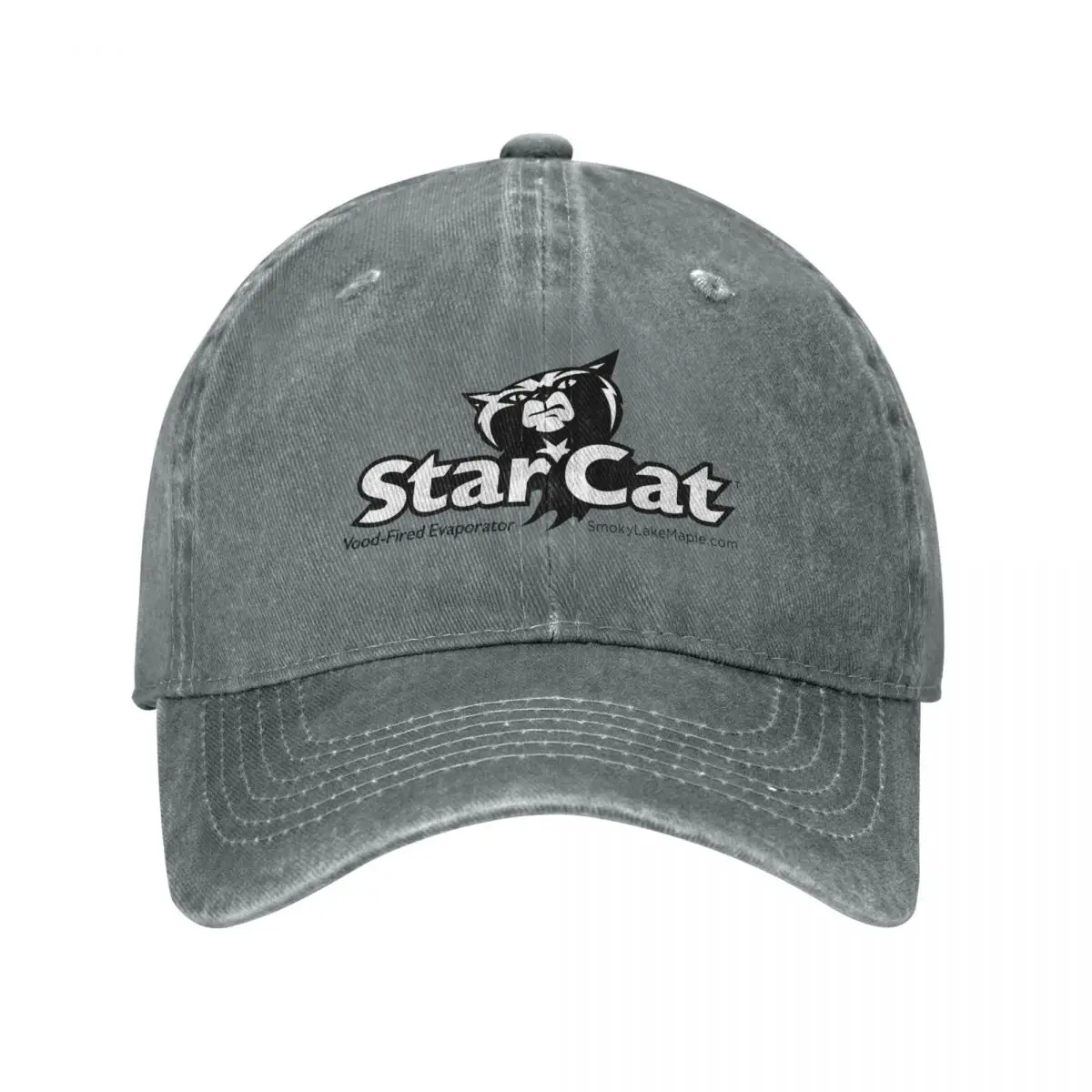 StarCat Wood-Fired Evaporator Baseball Cap Snapback Cap Wild Ball Hat Big Size Hat Golf Men Women's