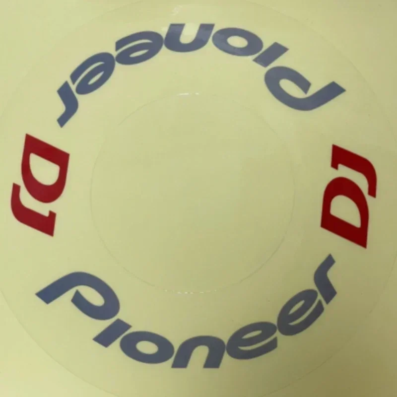 Pioneer Medium Turntable Sticker Transparent Rekordbox PioneerDJ Character Protective Film XDJ DDJ Series.Not DJ Controller!