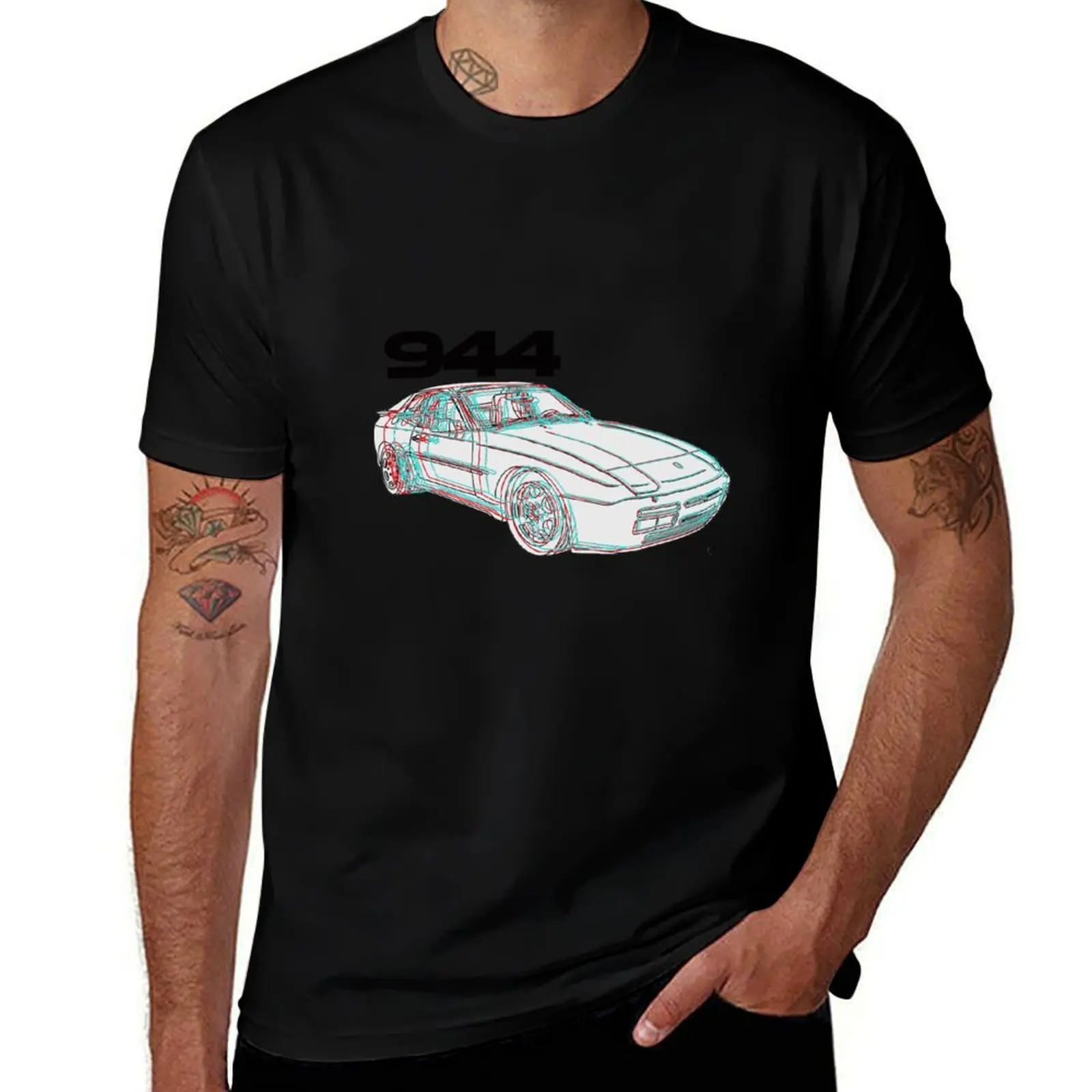 944 GLITCH T-Shirt t shirts for man graphic funny T-Shirt