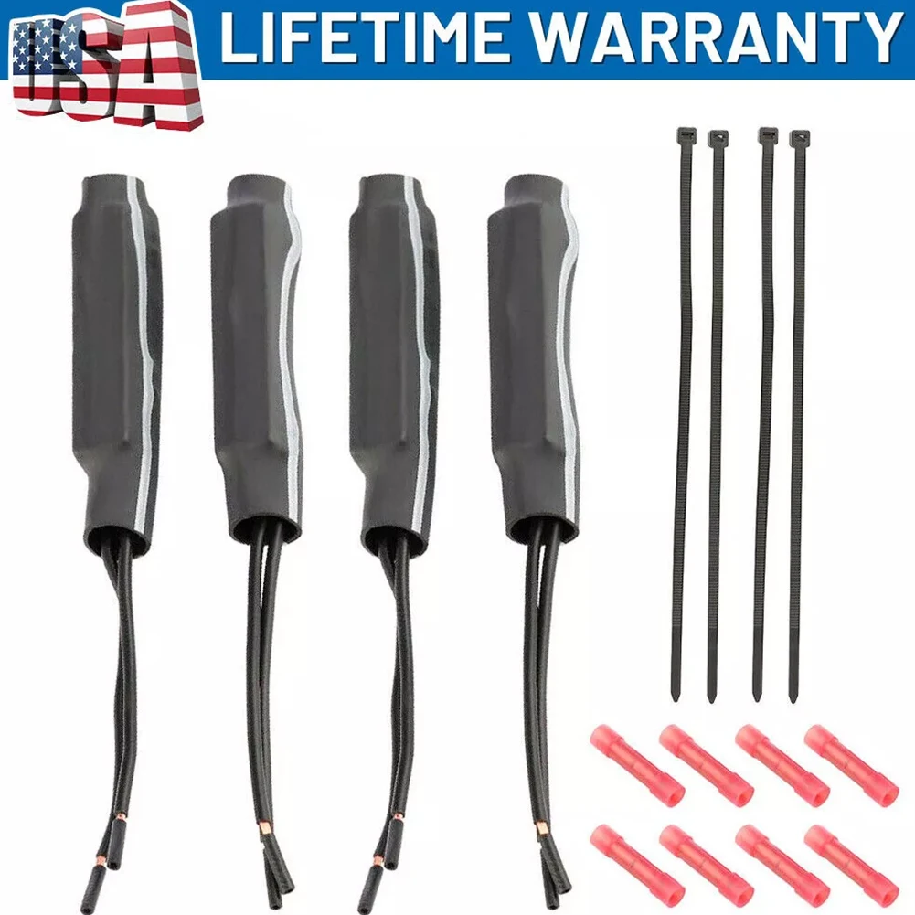4Pcs Electronic Strut Bypass Kit Works on FE1 FE2 FE3 F55 Magnetic Ride Struts Bypass Kits for for Chevrolet for Ford 2000-2012