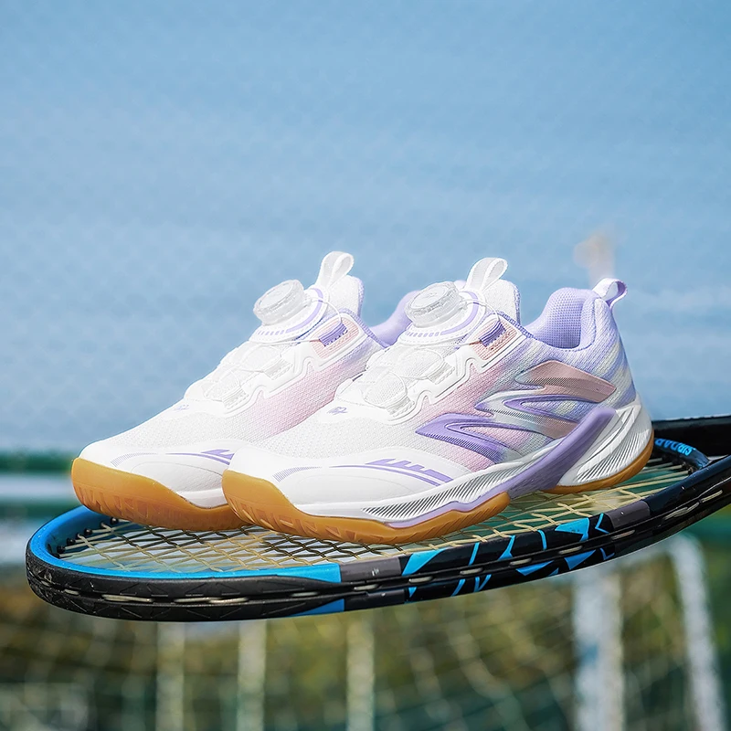 2026 New Children's Table Tennis Shoes, Girls' Lightweight Badminton Shoes, Middle and Large Children's Anti Slip Training Shoes