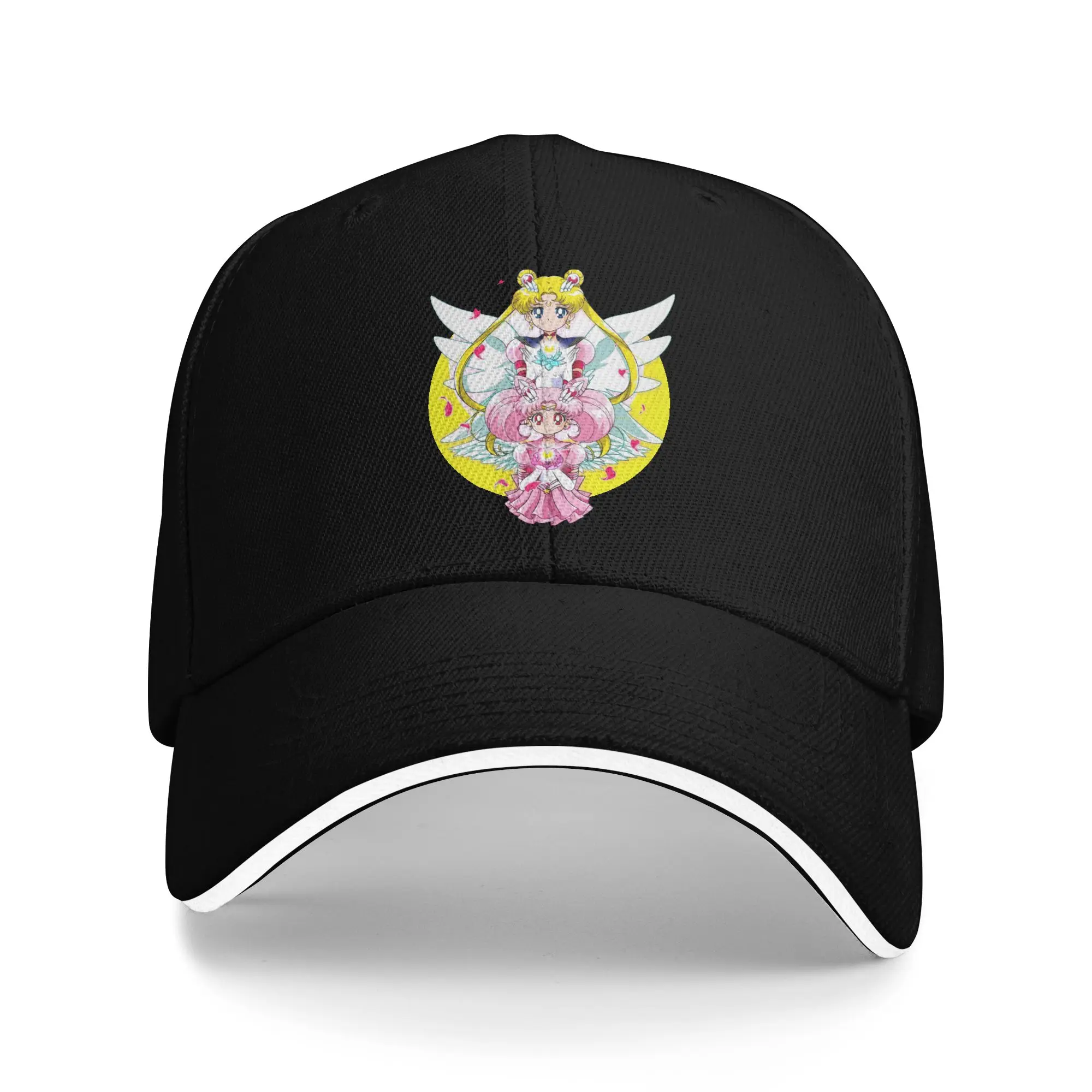 

Cartoon Anime Girl Sailors Moons Baseball Cap Outdoor Women Men's Adjustable Dad Hat Spring Snapback Hats