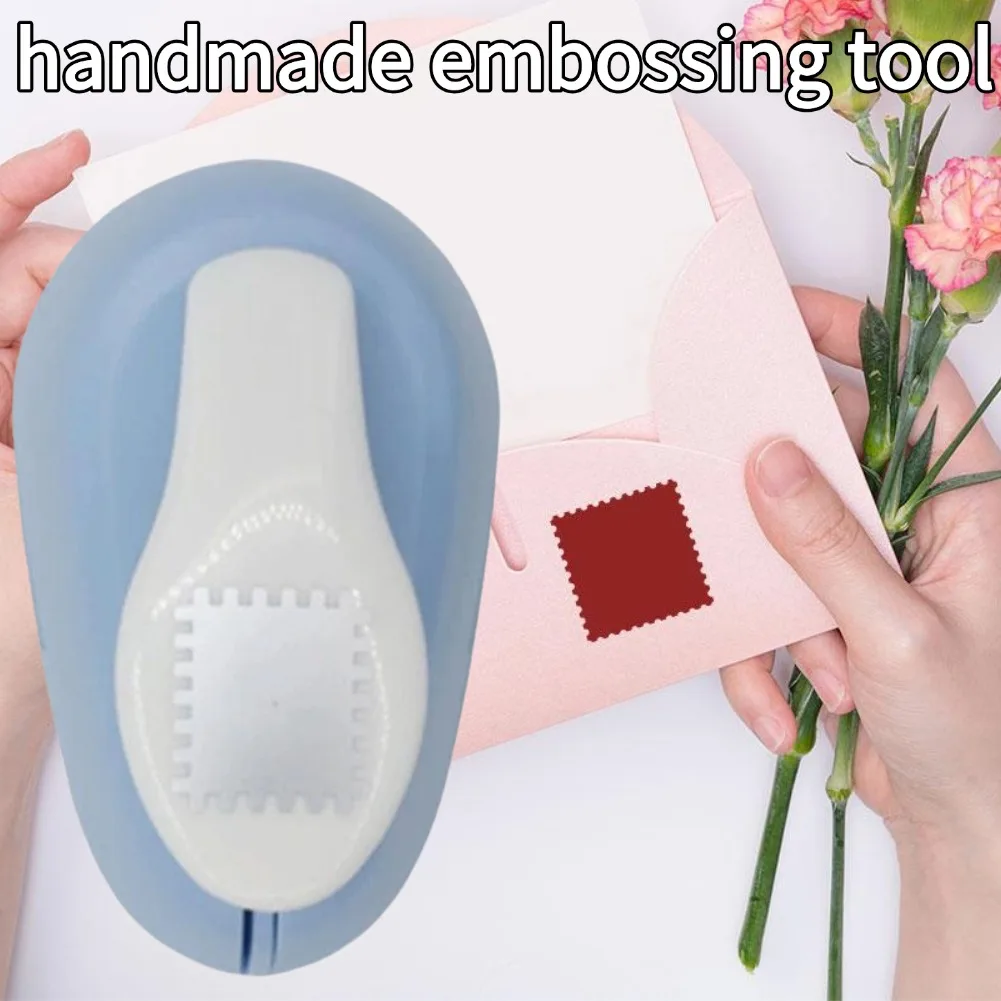 

DIY Creative Handmade Embossing Hole Punch DIY Punch Stamp Shape Punch Embossing Craft Machine One-click Stamp Embossing Tool
