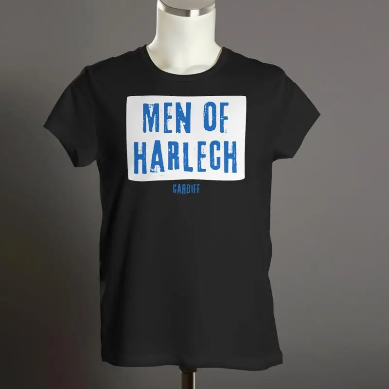 

Футболка MEN OF HARLECH | Кардифф город | Органический унисекс | Панк