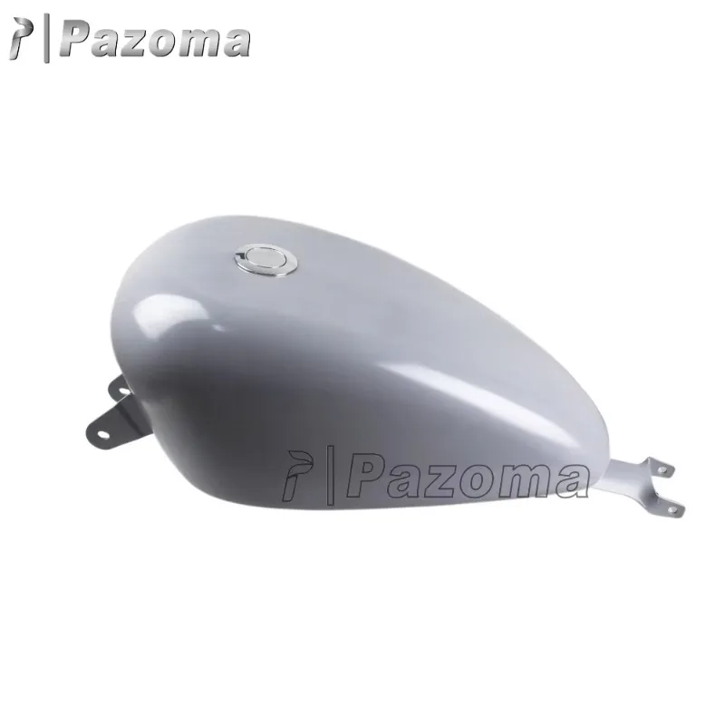 

2025 New StyleGray 13L 3.3 Gallon Fuel Tank Gas Tanks W/ Cap Kit For Harley Sportster XL 1200 883 Forty-Eight Roadster Seventy-T